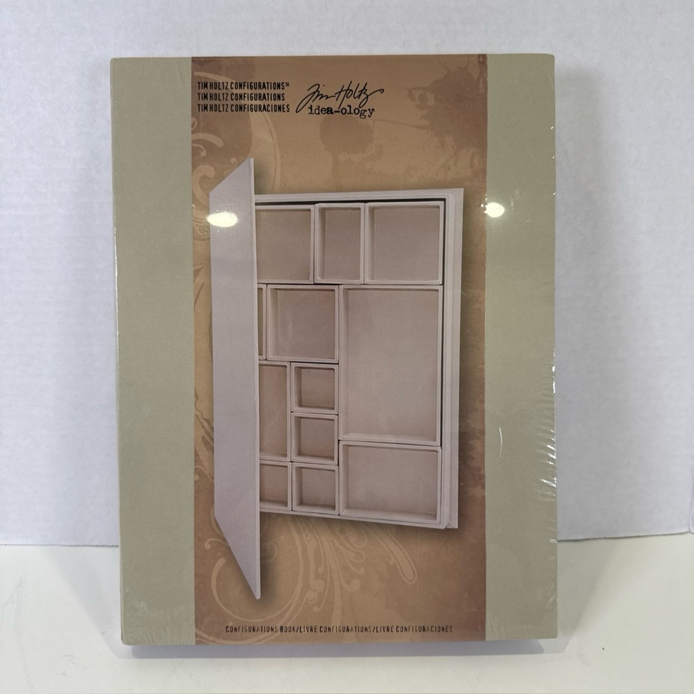 Tim Holtz Idea-ology *CONFIGURATIONS* Mixed Media Box* TH93078 Retired SEALED